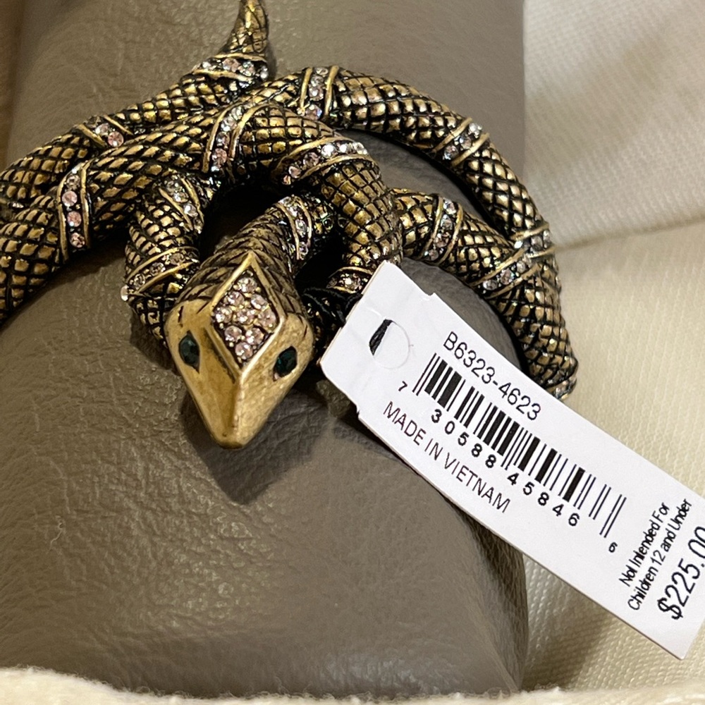 Carolee New York snake bracelet NWT